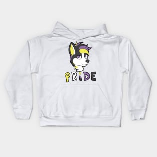 Copia de Bi Pride - Furry Mascot Kids Hoodie